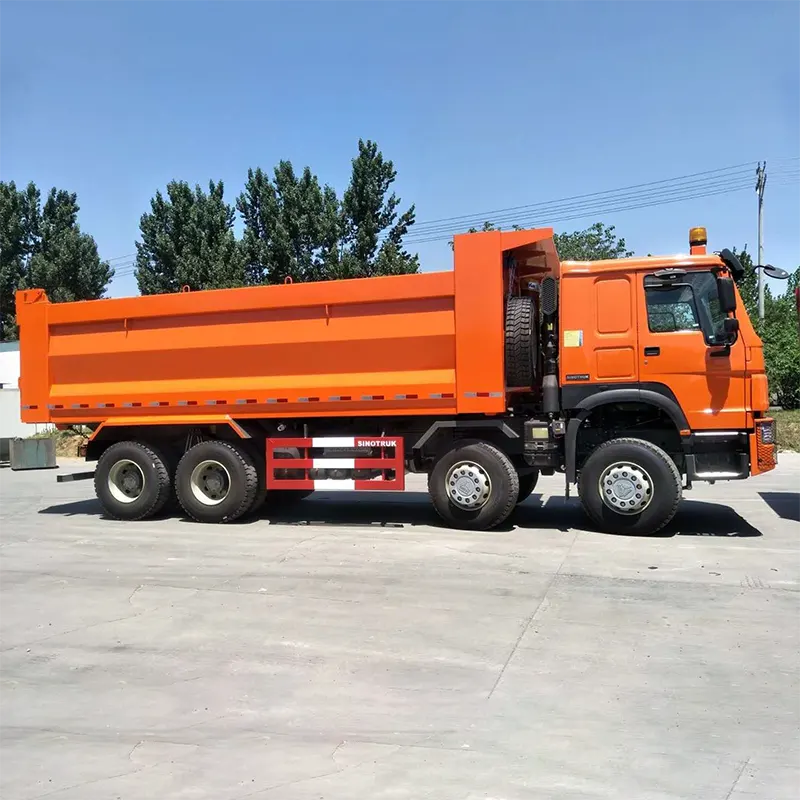 Sinotruk Howo 12 Wheelers ανατρεπόμενο φορτηγό Euro 2 αριστερόστροφο